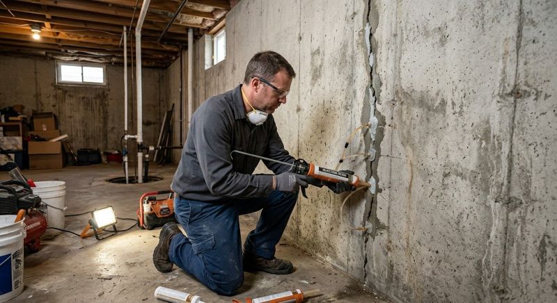 Structural Crack Repair in Levittown, PA