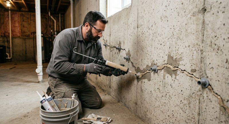 Structural Crack Repair in Levittown, PA