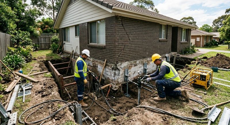 Structural Foundation Repair in Audubon, NJ