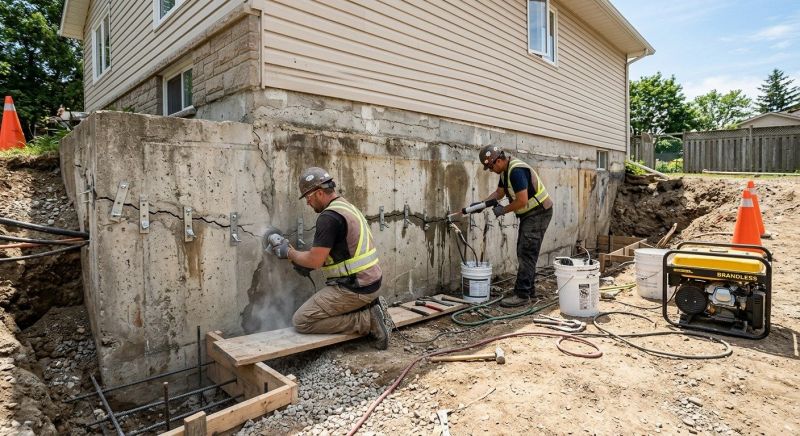Structural Foundation Repair in Audubon, NJ