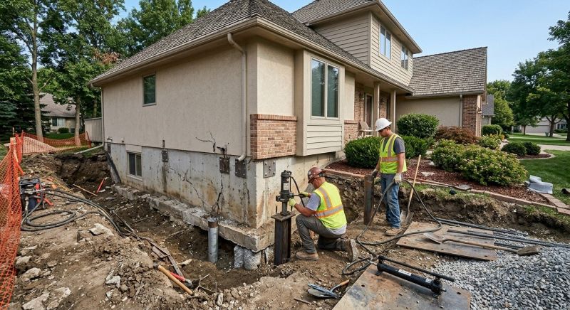 Structural Foundation Repair in Audubon, NJ