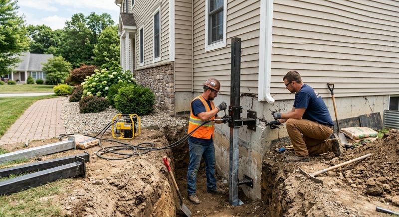 Structural Foundation Repair in Collingswood, NJ