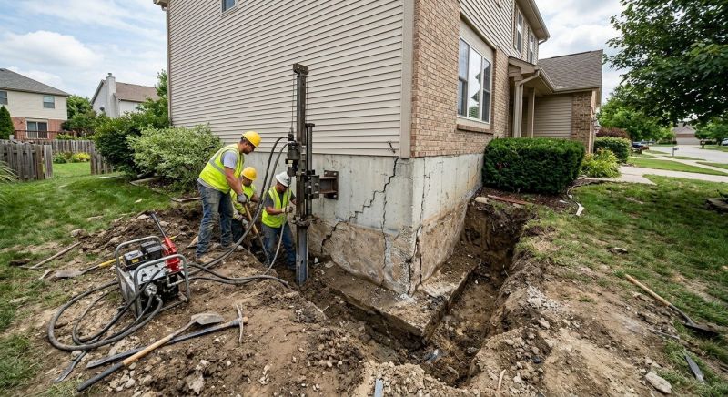 Structural Foundation Repair in Horsham, PA
