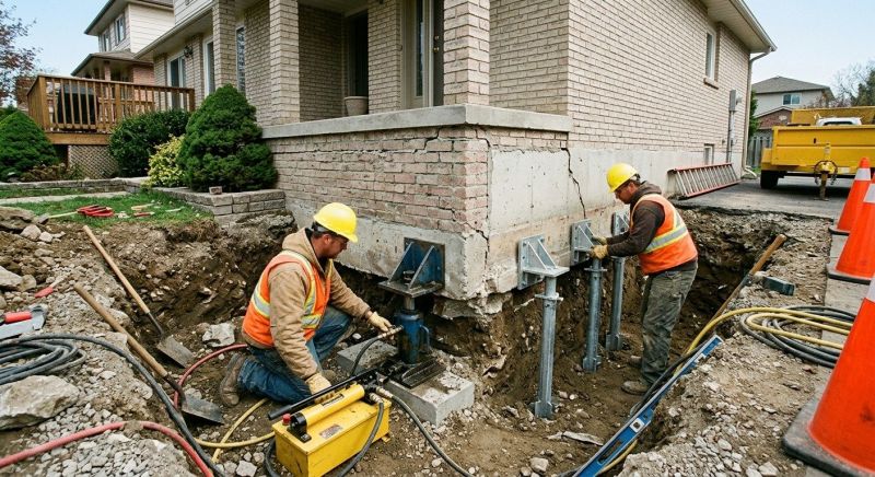 Structural Foundation Repair in Moorestown, NJ