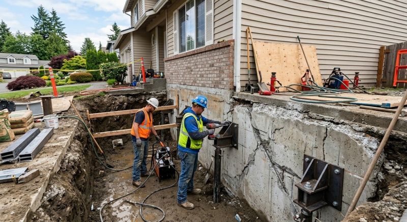 Structural Foundation Repair in New Egypt, NJ
