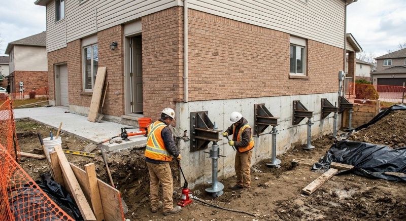 Structural Foundation Repair in New Hope, PA
