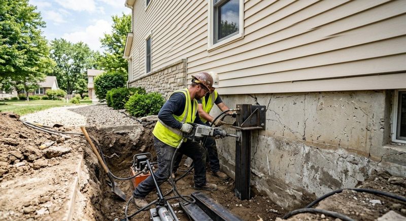 Structural Foundation Repair in Richboro, PA