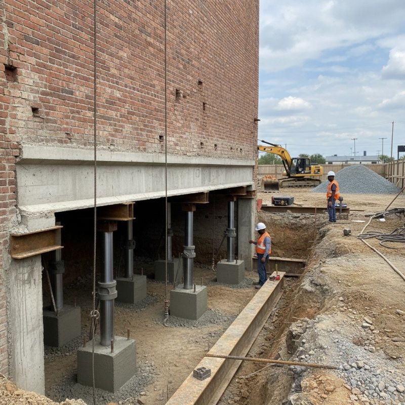 Structural Underpinning in Levittown, PA